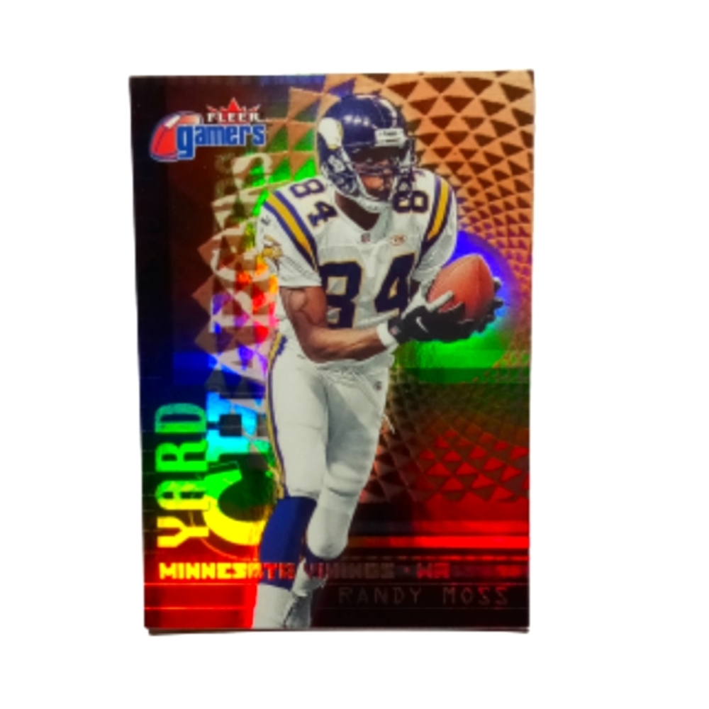 2000 fleer gamers Randy Moss